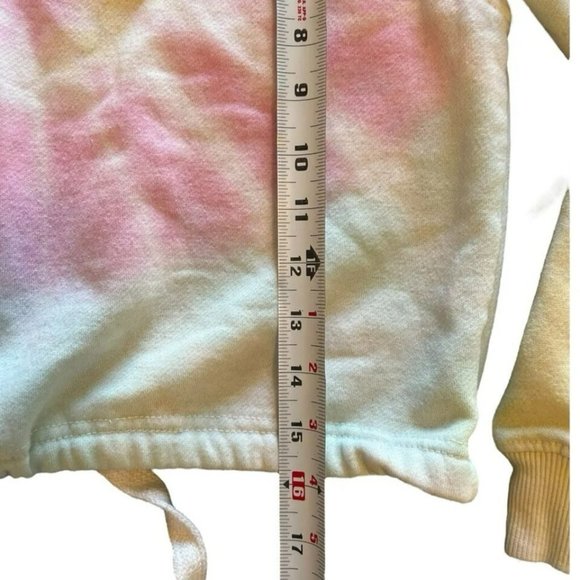 Stay Salty Outer Banks Tie Dye Cropped Sweater Size Small - Picture 6 of 9
